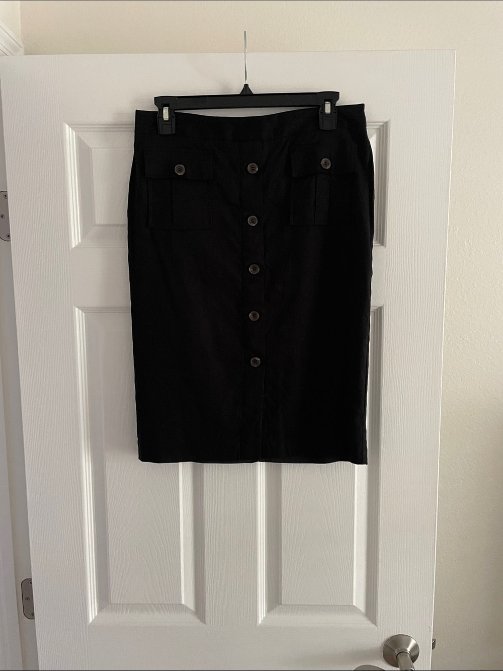Calvin Klein Linen Safari Skirt